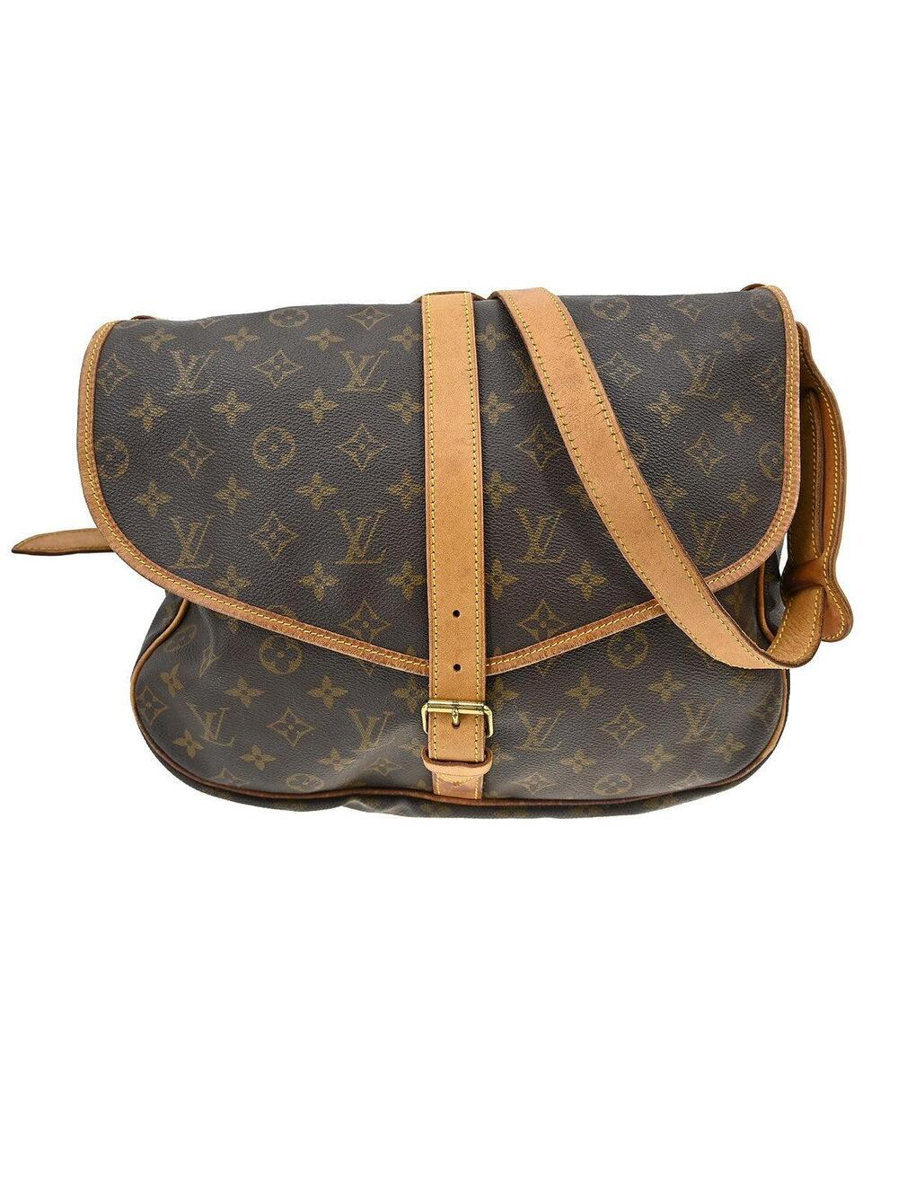 Louis Vuitton Saumur Handbag Canvas 35 #367255L70B